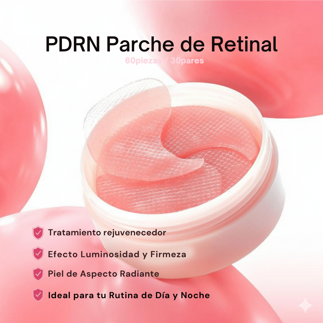 Parches para Ojos de Hidrogel con Retinal | Luminosidad y Firmeza